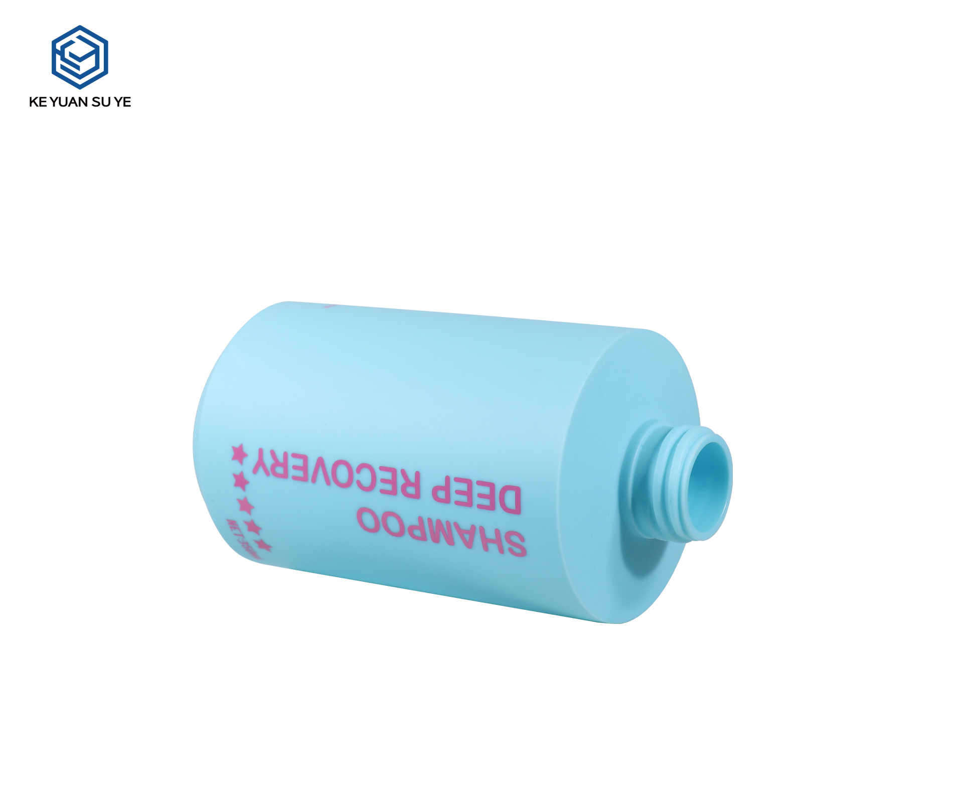 KY304 Custom Matte PE Press Pump Bottles 350ml 440ml For Salon Shampoo & Hair Conditioner