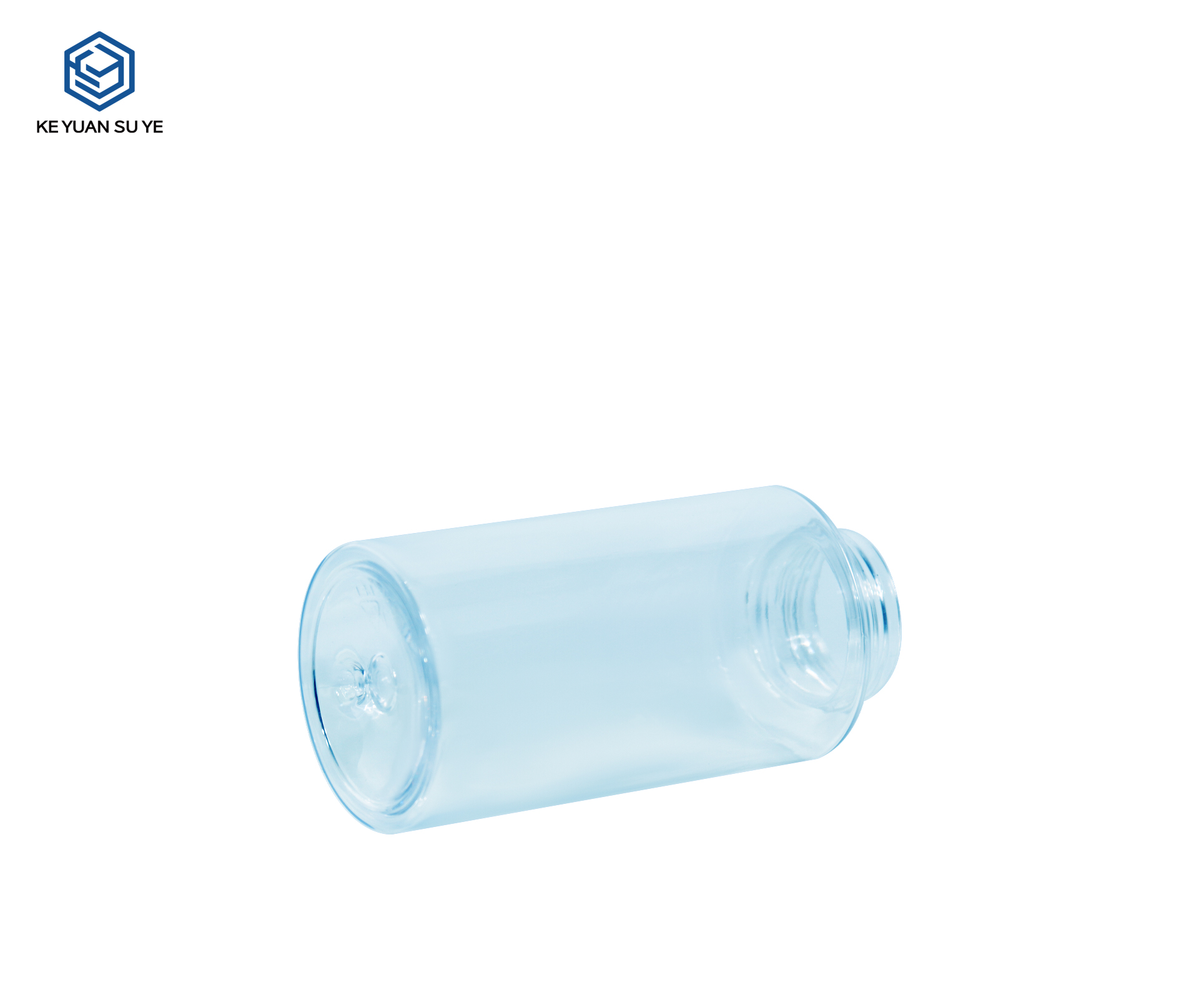 KY305 Custom Transparent High-Clarity PET Foam Pump Bottle Set 80ml 120ml 150ml For Bubble Mask Essence