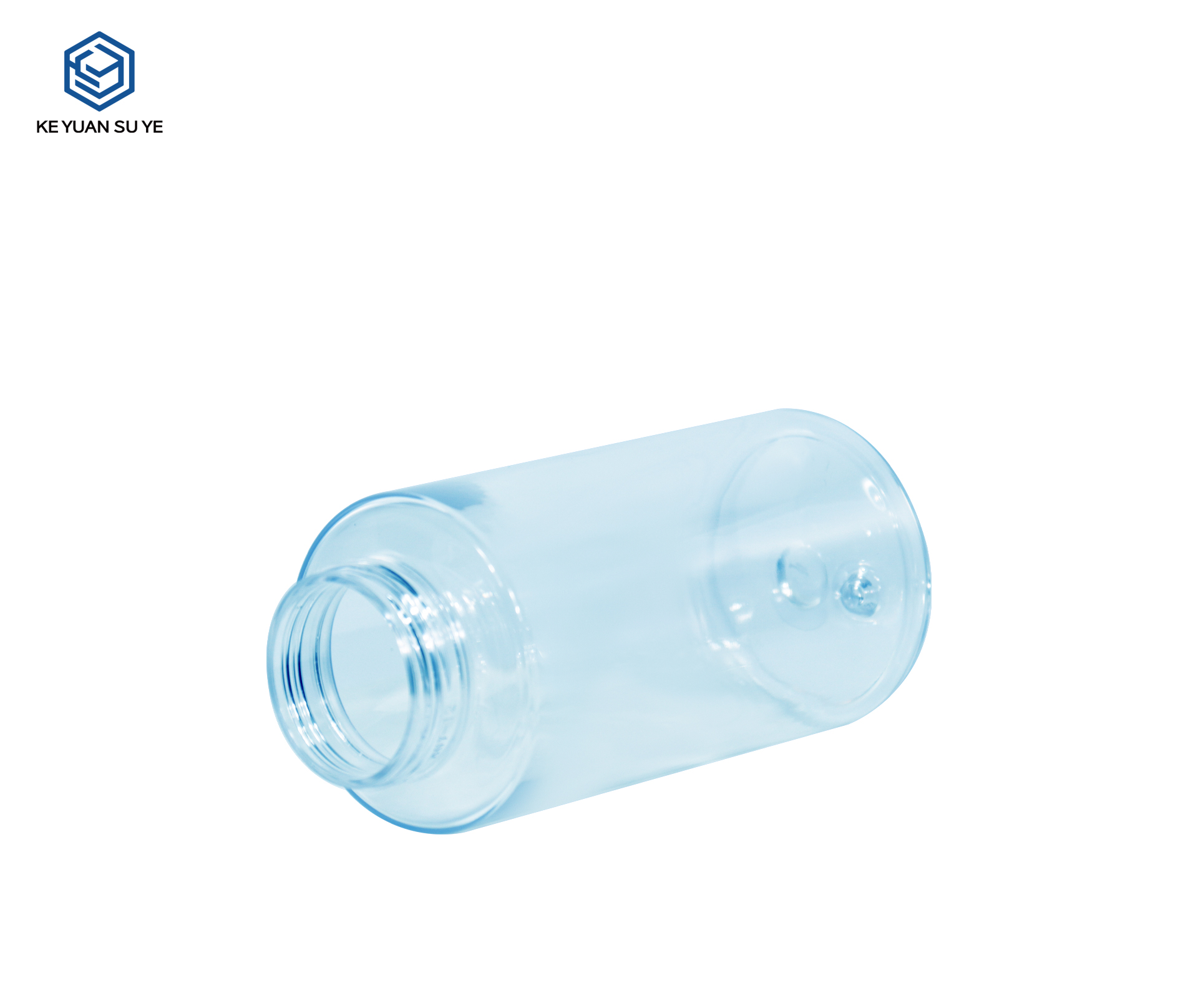 KY305 Custom Transparent High-Clarity PET Foam Pump Bottle Set 80ml 120ml 150ml For Bubble Mask Essence